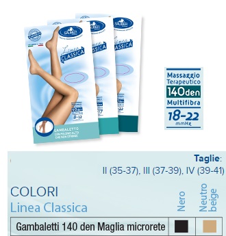 SAUBER GAMBALETTO 140 MAGLIA MICRORETE NEUTRO BEIGE 4 LINEA CLASSICA - pharmaluna