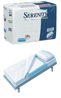 TRAVERSA SALVAMATERASSO PER INCONTINENZA SERENITY MISURA 60X90CM 30 PEZZI - pharmaluna