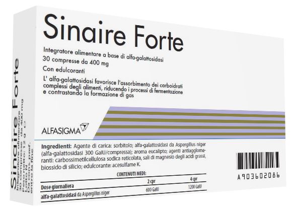 SINAIRE FORTE 30 COMPRESSE - pharmaluna
