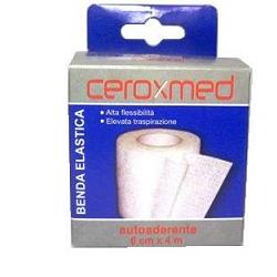 BENDA ELASTICA CEROXMED 6X400 CM 1 PEZZO - pharmaluna