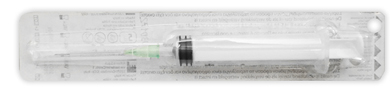 SIRINGA PIC 5 ML AGO GAUGE 23X1,25 CONO LUER CENTRALE 1 PEZZO - pharmaluna