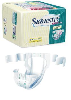 PANNOLONE PER INCONTINENZA SERENITY VESTE EXTRA L 15 PEZZI - pharmaluna