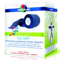 BENDA ELASTICA AUTOBLOCCANTE MASTER-AID SPORT BLUGRIP 4X4,5 - pharmaluna