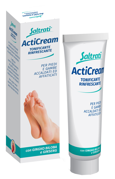 SALTRATI ACTICREAM TONIFICANTE RINFRESCANTE PER PIEDI E GAMBE 100 ML - pharmaluna
