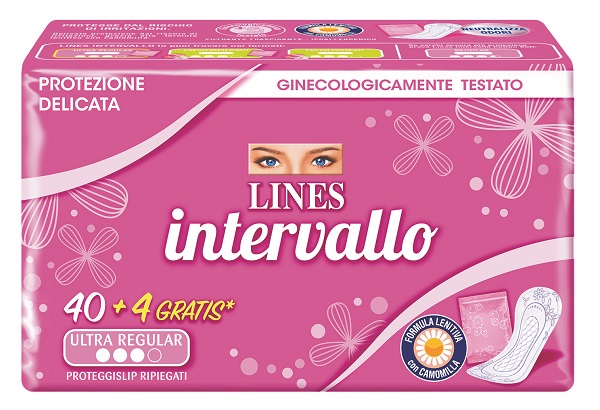 LINES INTERVALLO RIPIEGATO 40+4 PEZZI NUOVO - pharmaluna