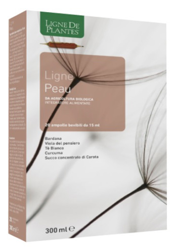 LIGNE PEAU BIOLOGICO 20 AMPOLLE BEVIBILI DA 15 ML - pharmaluna