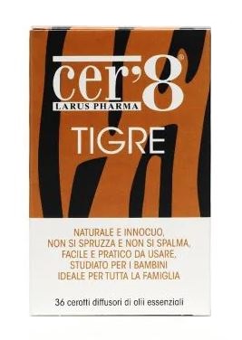 CER'8 TIGRE CUSCINETTO ADESIVO 36 PEZZI - pharmaluna