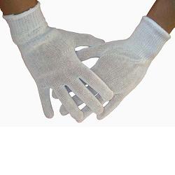 GUANTI FILO COTONE POLSINO ELASTICO 9 - pharmaluna