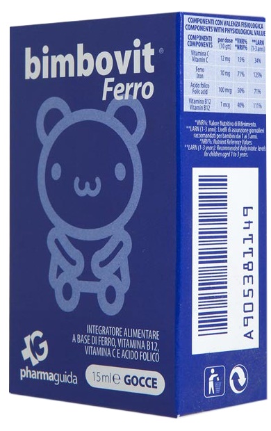 BIMBOVIT FERRO GOCCE 15 ML - pharmaluna