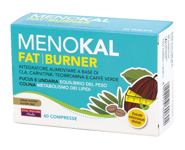 MENOKAL FAT BURNER 60 COMPRESSE - pharmaluna