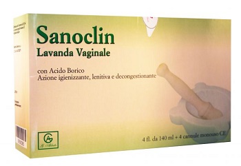 SANOCLIN LAVANDA VAGINALE 4 FLACONI 140 ML - pharmaluna