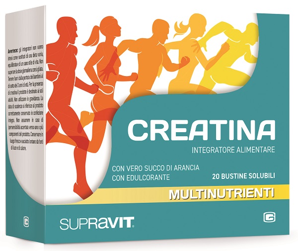 SUPRAVIT CREATINA GRANULATO 20 BUSTINE - pharmaluna