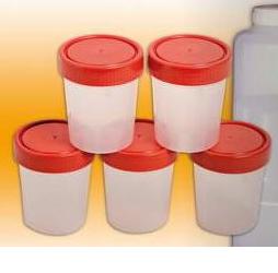 CONTENITORE URINA CURAMED CON TAPPO A VITE 120 ML - pharmaluna