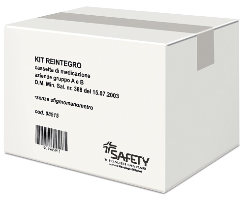 KIT REINTEGRO CASSETTA PRONTO SOCCORSO GRUPPO A/B - pharmaluna