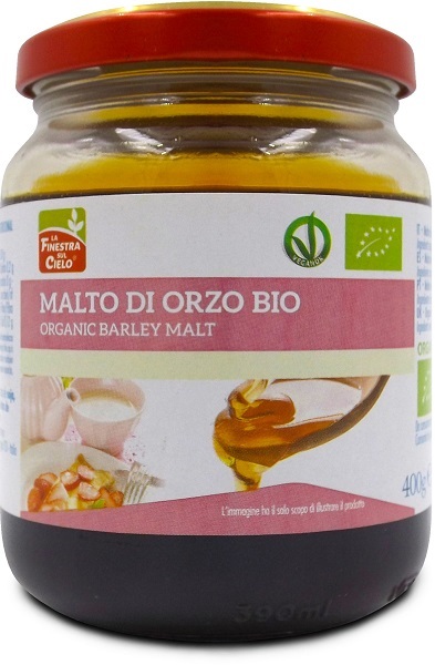 MALTO DI ORZO BIO 400 G - pharmaluna