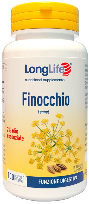 LONGLIFE FINOCCHIO 1% 100 CAPSULE VEGETALI - pharmaluna