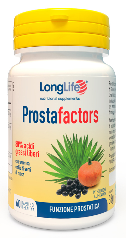 LONGLIFE PROSTAFACTORS 60 CAPSULE - pharmaluna