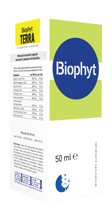 BIOPHYT TERRA 50 ML SOLUZIONE IDROALCOLICA - pharmaluna
