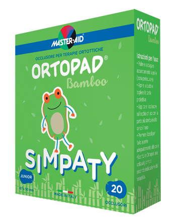 CEROTTO OCULARE PER ORTOTTICA ORTOPAD SIMPATY JUNIOR 5X6,7 20 PEZZI - pharmaluna