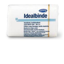 BENDA ELASTICA IDEALBINDEN ESTENSIBILITA' MEDIA BIANCA 12X500CM CON GRAFFETTE - pharmaluna