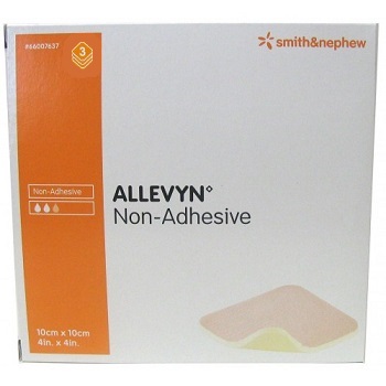 MEDICAZIONE IDROCELLULARE STERILE ALTAMENTE ASSORBENTE NON ADESIVA IN SCHIUMA DI POLIURETANO 10X10CM 3 PEZZI - pharmaluna