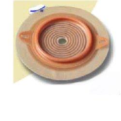 PLACCA PER COLOSTOMIA ALTERNA MIO SISTEMA A 2 PEZZI FORO RITAGLIABILE 10/45MM FLANGIA 50MM 5 PEZZI ARTICOLO 13151 - pharmaluna