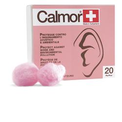 TAPPO AURICOLARE ANTISUONO IN CERA NATURALE CALMOR 20 PEZZI CODICE ARTICOLO 22043 - pharmaluna