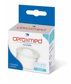 CEROTTO IN ROCCHETTO CEROXMED AERATO IN TESSUTO BIANCO 500X2,50 CM 1 PEZZO - pharmaluna