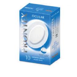 COMPRESSA PRONTEX OCULAR COMPRESSA ADESIVA OCULARE 10 PEZZI - pharmaluna