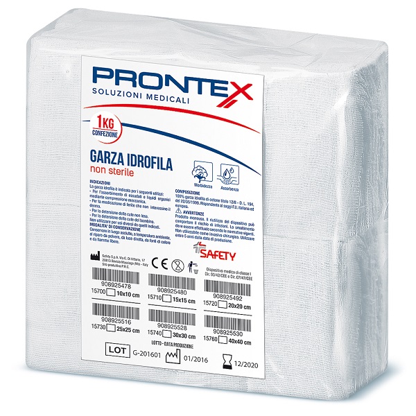 PRONTEX GARZA 40X40CM 1KG - pharmaluna