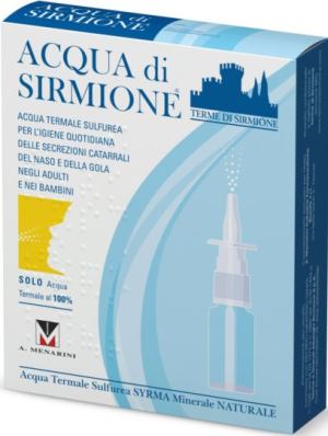 ACQUA SIRMIONE MINERALE NATURALE 6 FIALE 15 ML - pharmaluna