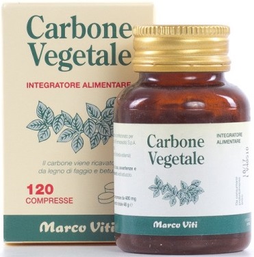 CARBONE VEGETALE 40 COMPRESSE - pharmaluna