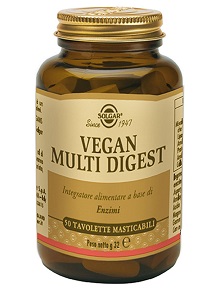 VEGAN MULTI DIGEST 50 TAVOLETTE MASTICABILI - pharmaluna