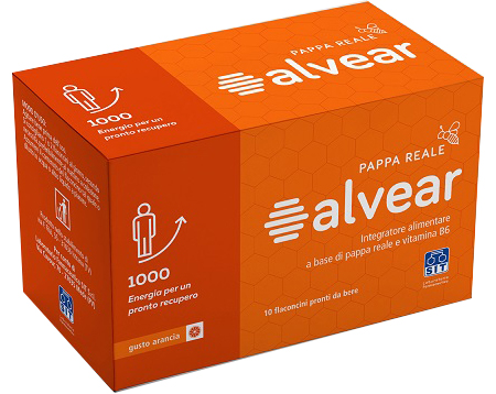 ALVEAR 1000 PAPPA REALE 10 FLACONCINI - pharmaluna