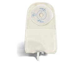SACCA UROSTOMIA TRASPARENTE PRETAGLIATA MONO PEZZO CON BARRIERA PROTETTIVA IN STOMAHESIVE E VALVOLA ANTIREFLUSSO URODRESS 38MM 10 PEZZI - pharmaluna
