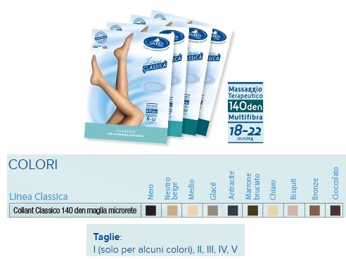 SAUBER COLLANT 140 DENARI MAGLIA MICRORETE GLACE' 2 LINEA CLASSICA - pharmaluna