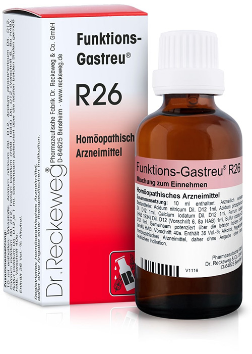 RECKEWEG R26 GOCCE 22 ML - pharmaluna