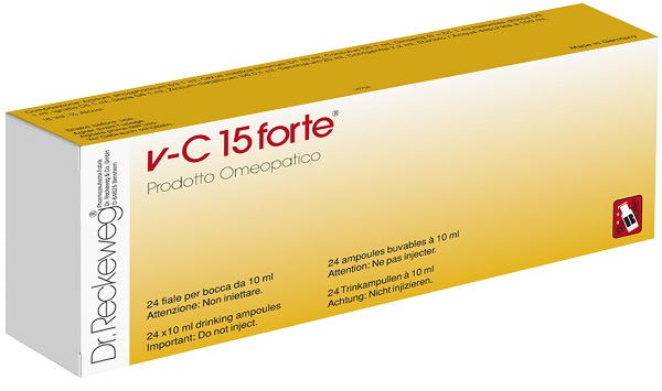 RECKEWEG VC15 FORTE 24 FIALE - pharmaluna