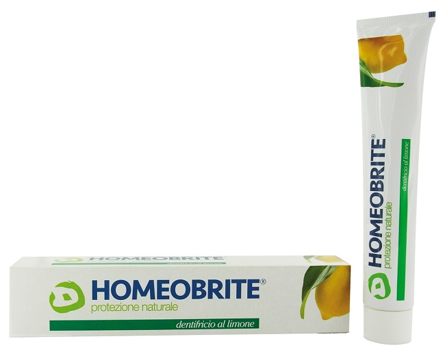 HOMEOBRITE DENTIFRICIO AL LIMONE 75 ML - pharmaluna
