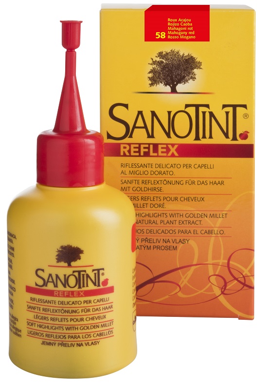 SANOTINT REFLEX ROSSO MOGANO 80 ML - pharmaluna
