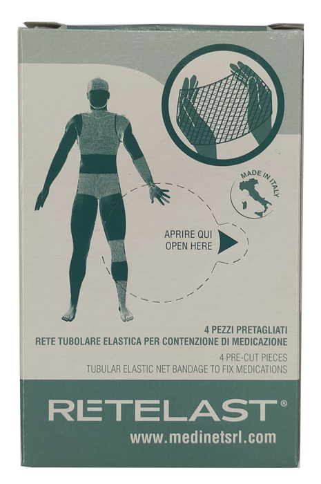 BENDA A RETE RETELAST BRACCIO PIEDE 4PZ - pharmaluna