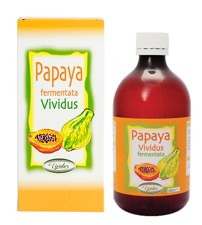 PAPAYA FERMENTATA 500 ML - pharmaluna