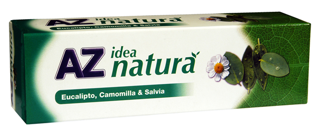 AZ IDEA NATURA EUCALIPTO CAMOMILLA E SALVIA DENTIFRICIO 75 ML - pharmaluna