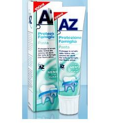 AZ PROTEZIONE FAMIGLIA PASTA DENTIFRICIA 75 ML - pharmaluna