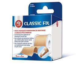 CEROTTO IN ROCCHETTO PIC CLASSIC FIX 10X500 CM CON FUSTELLA - pharmaluna