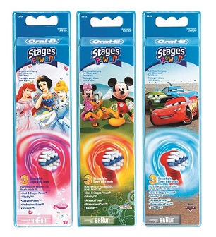 ORAL-B EB10/3K RICAMBI KIDS - pharmaluna