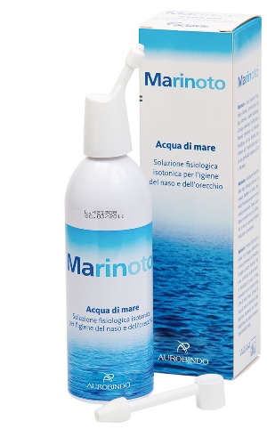 SOLUZIONE FISIOLOGICA ISOTONICA MARINOTO IGIENE NASO E ORECCHIO 100 ML - pharmaluna