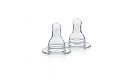 TETTARELLA MEDIUM FLUSSO MEDIO IN SILICONE 2 PEZZI - pharmaluna