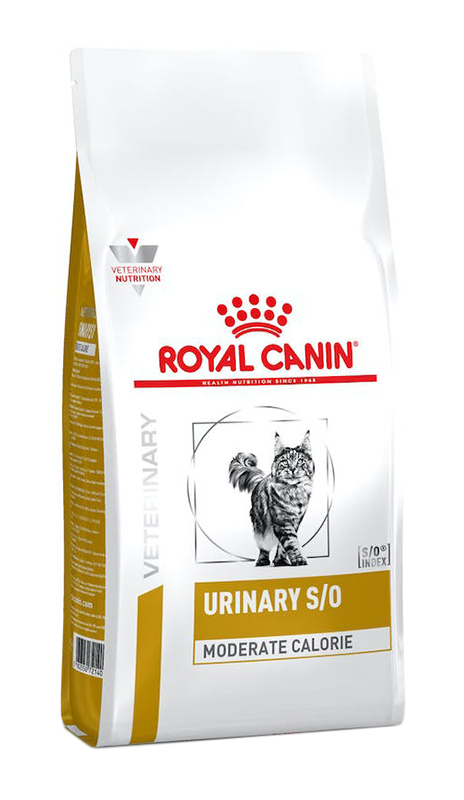 VETERINARY HEALTH NUTRITION CAT URINARY S/O MODERATE CALORIE 1,5 KG - pharmaluna