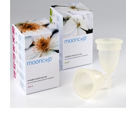 COPPETTA MESTRUALE MOONCUP TAGLIA A GRANDE PER DONNE CON PIU' DI 30 ANNI - pharmaluna